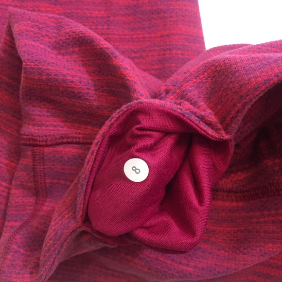 Lululemon Wunder Under Crop II Diamond Jacquard T - Picture 4 of 8